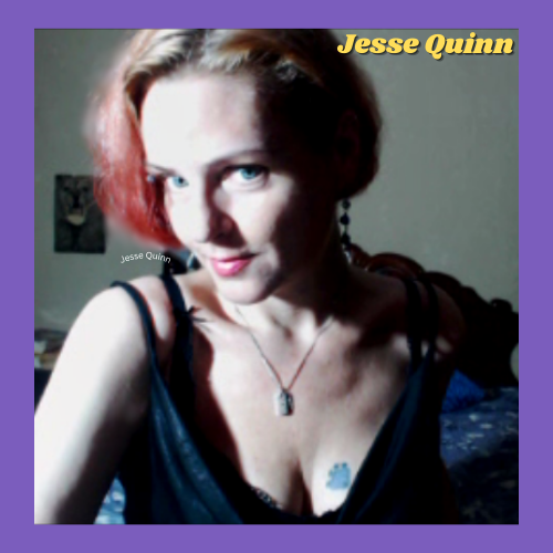 Cam model Jesse Quinn of IndieCamFans turning her face into the light, revealing her gorgeous eyes and sweet, sexy smile.